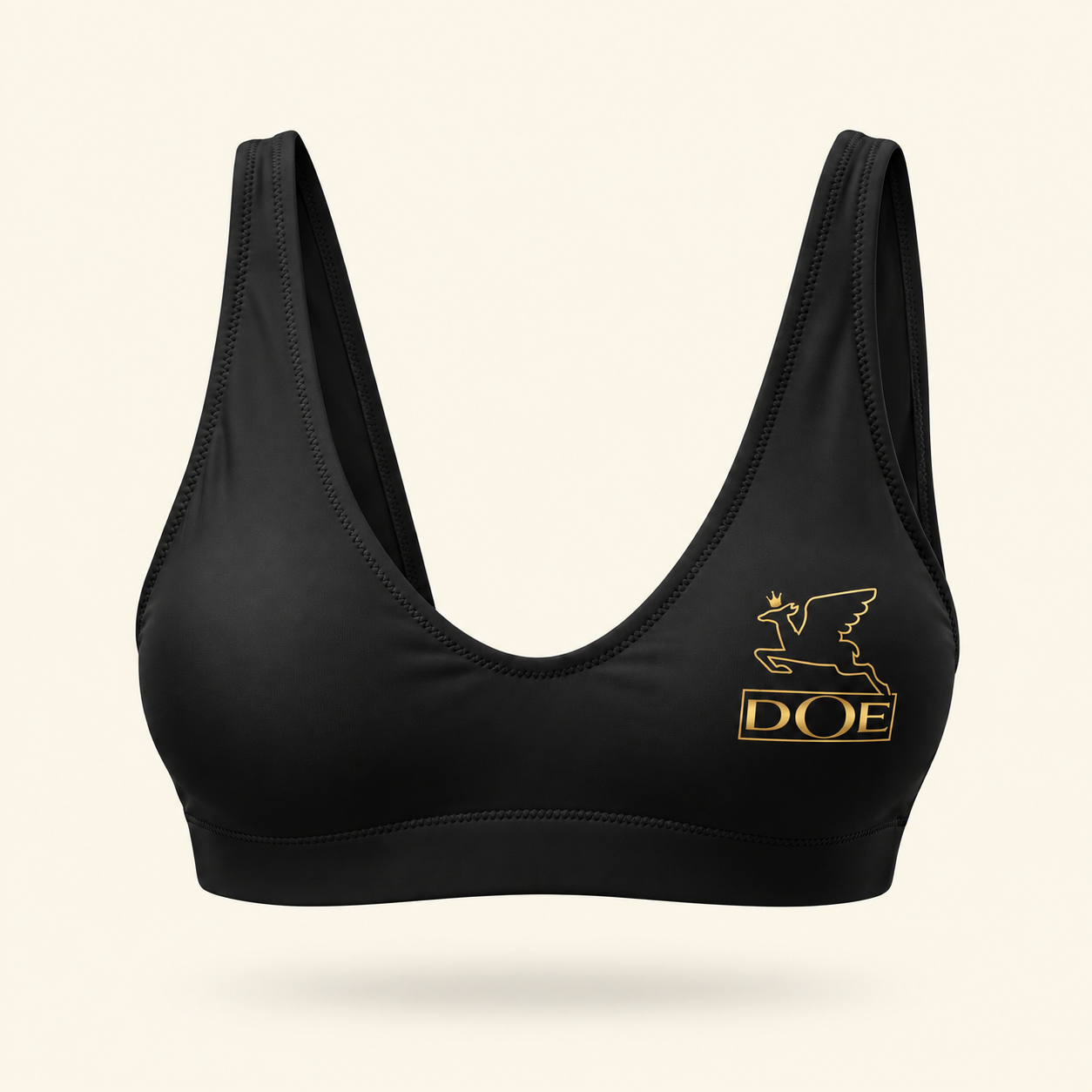 Black DOE bikini top